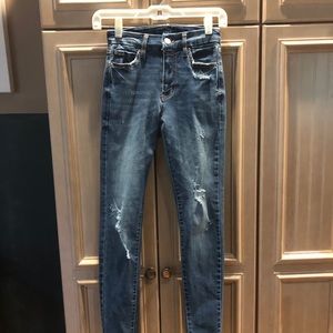 Aeropostale girls denim jeggings size 00